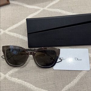 Dior Elegant gunmetal Sunglasses